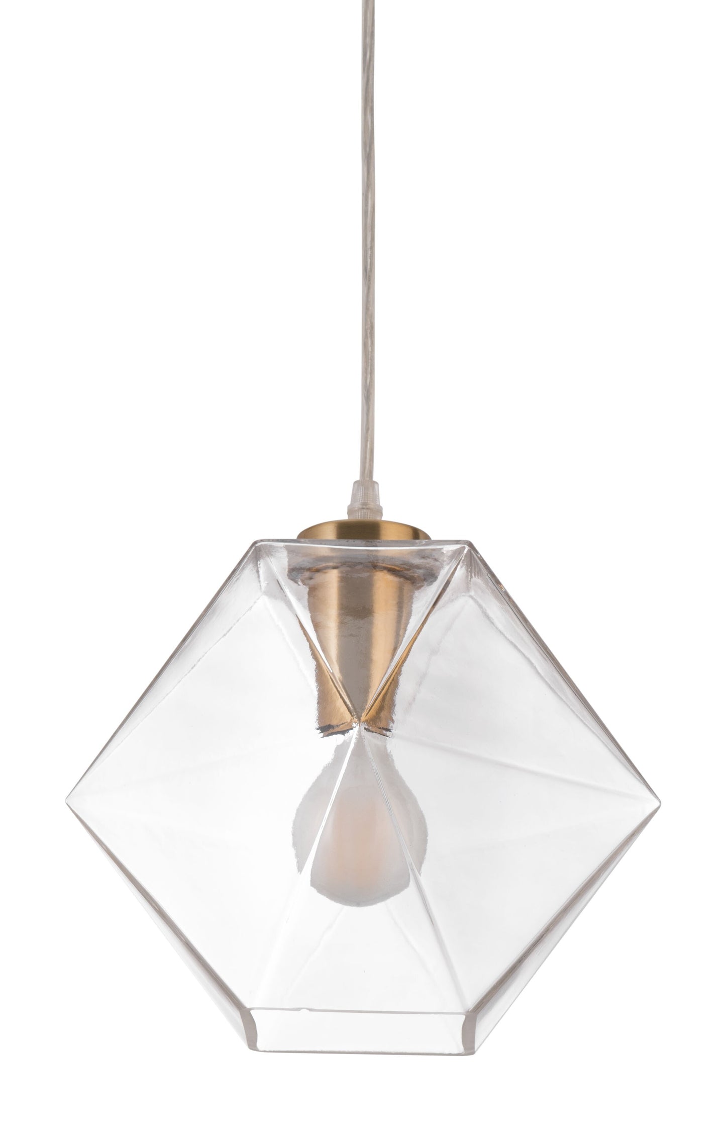 Gold Prysm Ceiling Lamp
